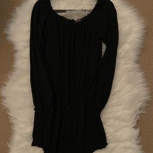 Brandy Melville - Black Ruffle Romper - FOR SALE